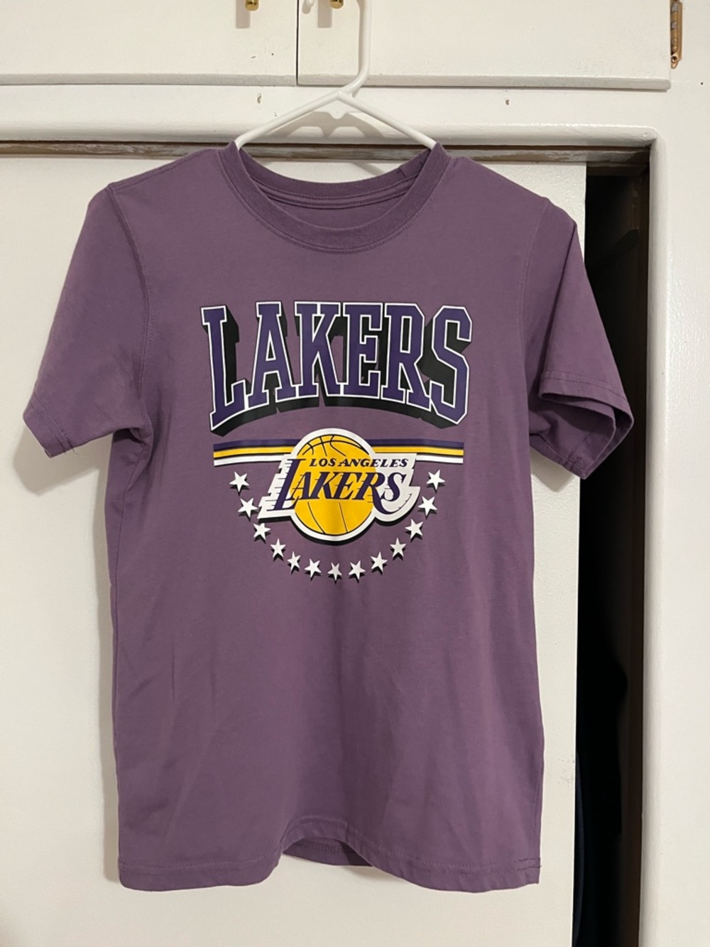 Los Angeles Lakers Purple Tee Kids